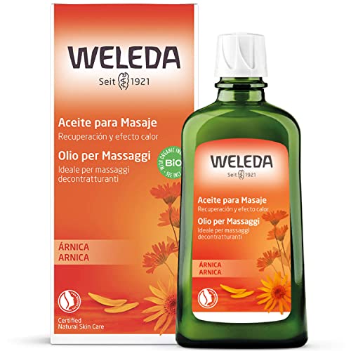 Aceite Weleda para Masajes de Árnica, para masajes descontracturantes para...