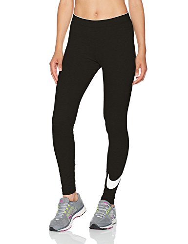Nike W Nsw Club Logo2 815997, Leggings Mujer, Multicolor (Black/White), M